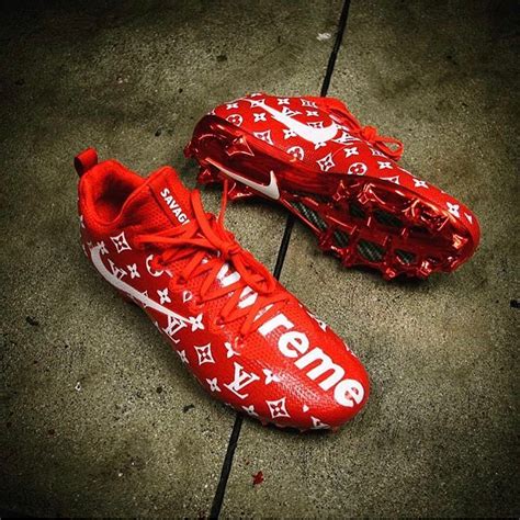 supreme x nike x lv football boots